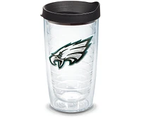 Tervis Nfl Philadelphia Eagles Primary Logo Made in Usa Double Walled Insulated Tumbler Travel Cup Keeps Drinks Cold & Hot, 16oz, Classic