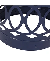 Outdoor Metal S/2 end table