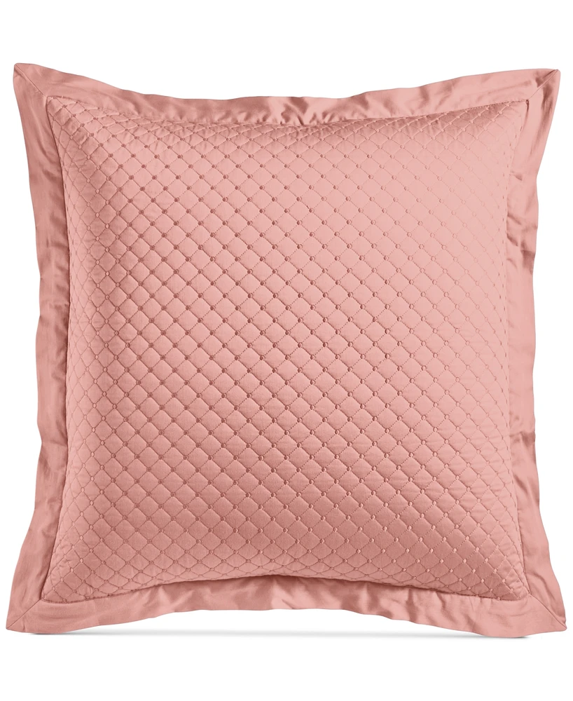 Charter Club Quilted Cotton Sham, Euro, Exclusively at Macy's