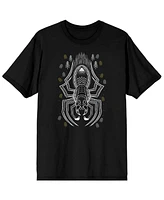 Harry Potter Men's the Chamber of Secrets Spider Aragog Black Graphic Tee - 3XL
