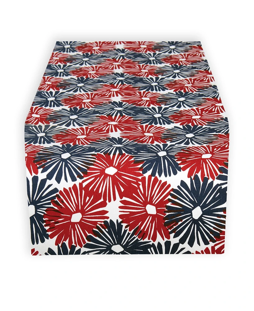 Tableau Americana Splash Table Runner, 72" x 14"