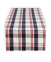Tableau Sawyer Plaid Table Runner, 72" x 14"