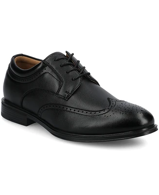 Vance Co. Men's Cormac Comfort Flexible Wingtip Oxford Dress Shoe