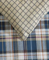 Eddie Bauer Port Gamble Cotton Reversible Piece Duvet Cover Set