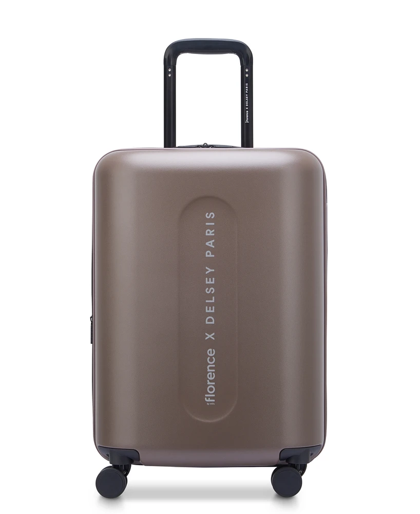 florence by mills x Delsey Paris 20" Catch Flights Expandable Carry-On Spinner Upright