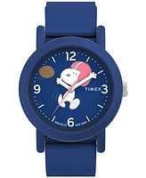 Timex Unisex Analog Blue Nylon Strap Watch, 40mm