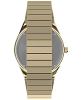 Timex Women's Analog Gold-Tone Stainless Steel Watch