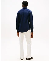 Tommy Hilfiger Men's Long Sleeve Button Front Performance Shirt