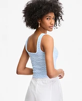 On 34th Women's Textured Knit Tank Top, Exclusively at Macy's