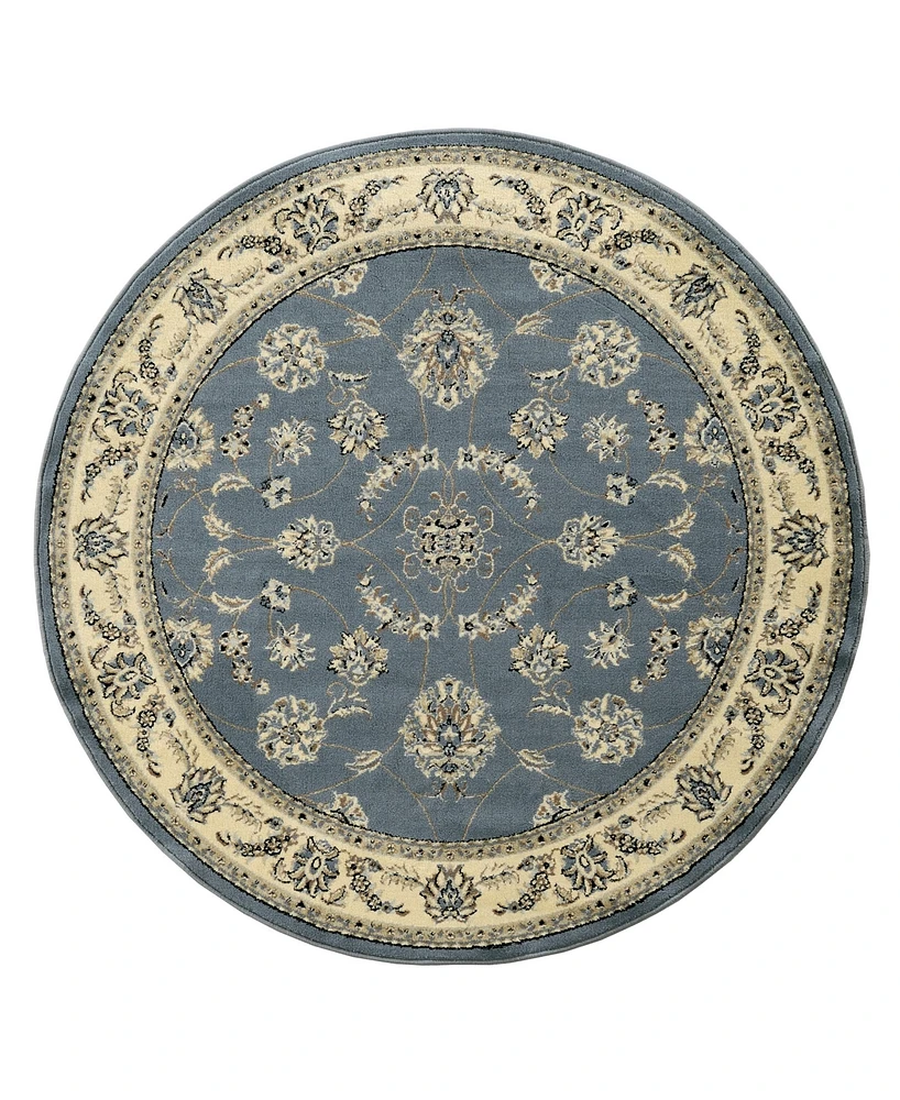 Closeout! Km Home Pesaro 5'3"x5'3" Round Area Rug