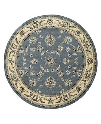 Closeout! Km Home Pesaro 5'3"x5'3" Round Area Rug