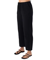 O'Neill Juniors' Brenda Pull-On Cotton Crinkle Pants