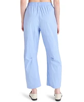 Steve Madden Women's Saelyn Striped Barrel-Leg Pants