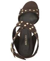 Arezzo Women's Kara Round Toe Dress Sandals