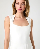 French Connection Women's Lula Ponte-Knit Skater Dress