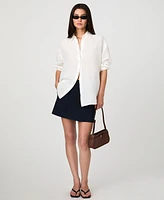 French Connection Women's Birdie Oversized Shirt