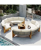 6-Person Outdoor Seating Set