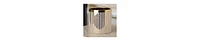Striped Ceramic Planter – Cylindrical Shape for Indoor & Outdoor Use
