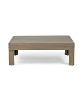 Acacia Wood V-Shaped Outdoor Sectional Sofa Set