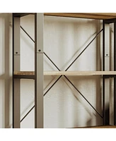 Bookshelf 5-Tier Ladder Shelf 110 lbs