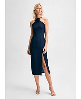 Isaac Mizrahi Women's Rosette Pencil Dress