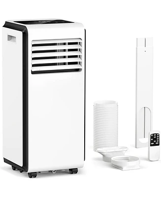 Cowsar 8,000 Btu Portable Air Conditioners (2024 Upgraded) Cool Up to 350 Sq.Ft, Portable Ac with Cool/Dehumidifier/Fan/Sleep Modes, Remote, 24Hrs Tim