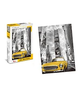 Collected Colors New York Taxi 1000 Piece Jigsaw Puzzle