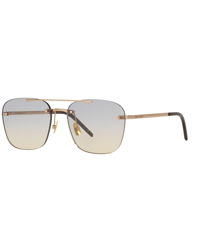 Saint Laurent Unisex Rimless Sunglasses, YS000324