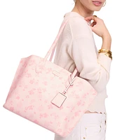 kate spade new york Suite Spring Pansies Large Tote Bag
