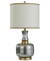 StyleCraft Home Collection 32" Eirian Glass Table Lamp
