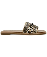 Wild Pair Women's Daisyy Slide Flat Sandals, Exclusively at Macy's