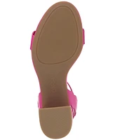 On 34th Women's Pathina Scalloped Block Heel Sandals