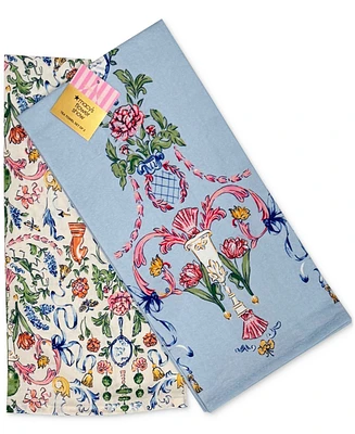 Macy's Flower Show 2-Pc. Tea Towel Set, Exclusively at
