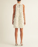 Arose Studio, Inc Women's Jacey Embellished Sleeveless Shift Dress