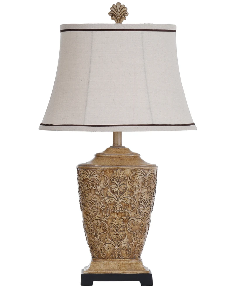 StyleCraft Home Collection 30" Tortola Softback Fabric Table Lamp