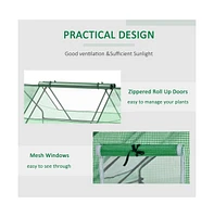 Green Mini Greenhouse – Compact and Versatile for Indoor and Outdoor Gardening