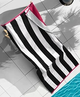 Juicy Couture Reversible Cabana Cotton Beach Towel, 36" x 72"