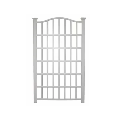 Outdoor Vinyl Garden Trellis Privacy Screen for Stylish Outdoor Privacy and Decor