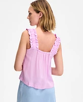 On 34th Women's Ruffle-Strap Tank, Exclusively at Macy's