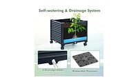 Outdoor Elevated Garden Bed Durable Raised Planter Box for Vegetables, Herbs, and Flowers