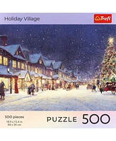 Trefl Red 500 Piece Puzzle - Holiday Village