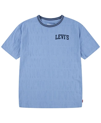 Levi's Big Boys Branded Jacquard T-Shirt