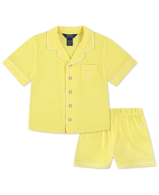 Polo Ralph Lauren Big Girls Jersey Sleep Set