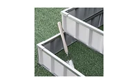 Garden Bed for Raised Planting and Efficient Outdoor Gardening