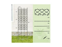 3-Pack Outdoor Plant Support Frame for Raised Garden Bed