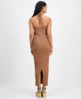 And Now This Women's Rib-Knit Halter Dress, Exclusively at Macy's