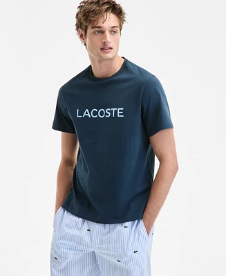 Lacoste Men's Crewneck Logo Pajama T-Shirt