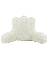 Arlee Home Fashions Sutton Place Alena Faux-Fur Backrest Pillow, 33" x 18"