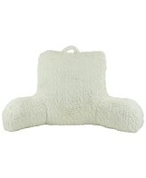 Arlee Home Fashions Sutton Place Foster Faux-Fur Backrest Pillow, 33" x 18"