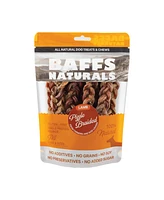 Baffs Naturals Braided Lamb Pizzle Chews – Long-Lasting, All-Natural Dog Treats (8oz Bag)